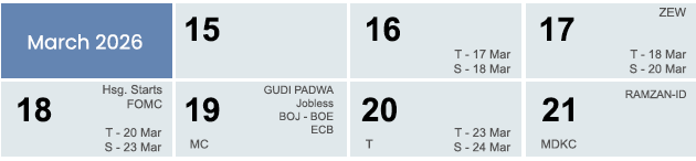 Weekly Calendar 2026