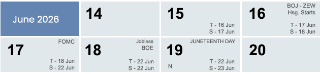 Weekly Calendar 2026
