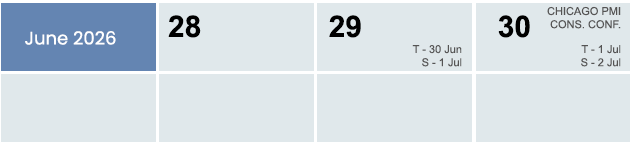 Weekly Calendar 2026