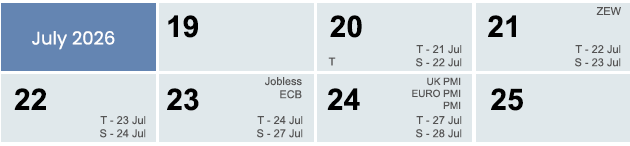 Weekly Calendar 2026
